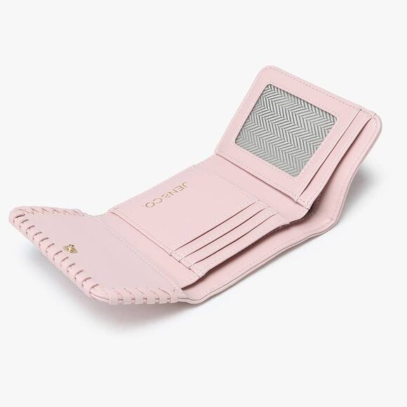 Logan Whipstitch Trifold Wallet Black - Picture 3 of 4